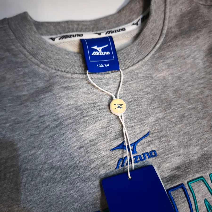 Mizuno Детский костюм Mizuno серый (с вышивкой) — фото 12