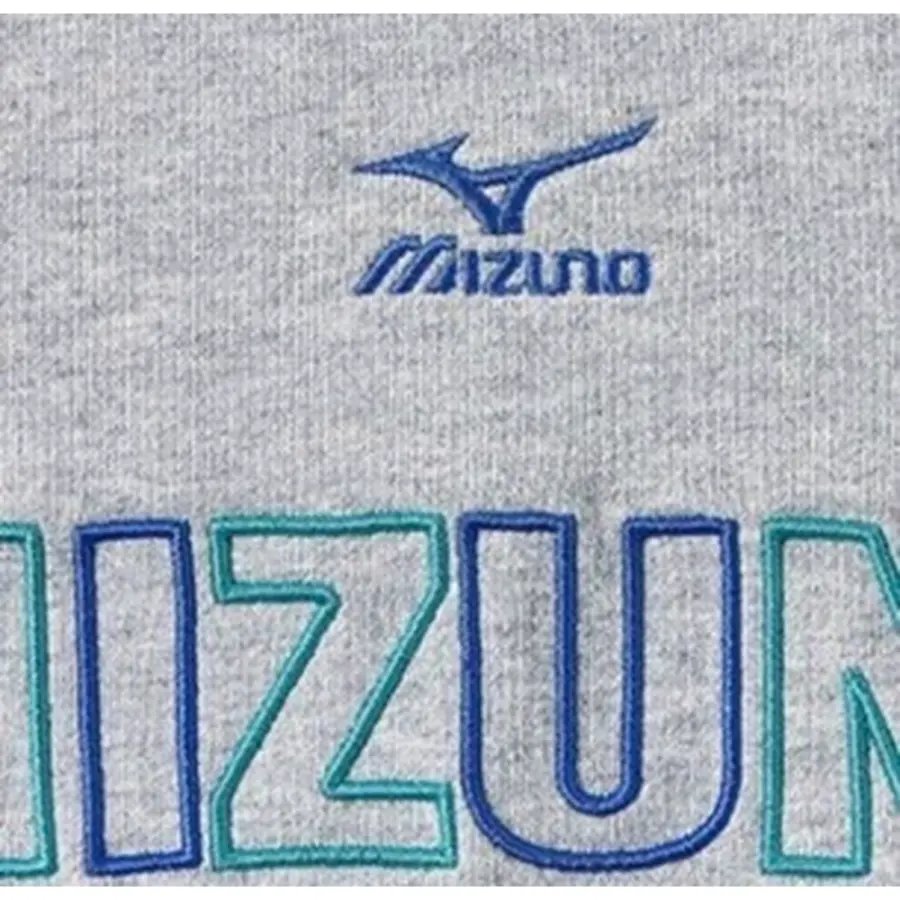 Mizuno Детский костюм Mizuno серый (с вышивкой) — фото 3