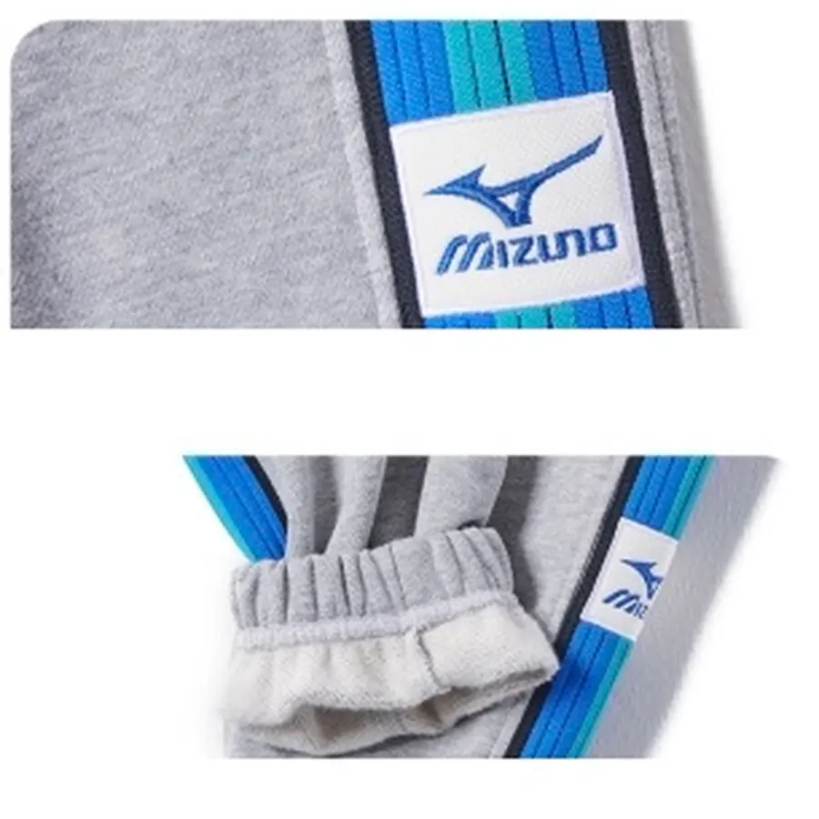 Mizuno Детский костюм Mizuno серый (с вышивкой) — фото 5