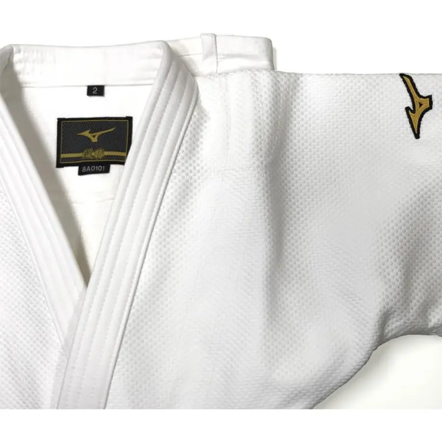 Mizuno Кимоно Mizuno CN IJF — APPROVED, белое — фото 3