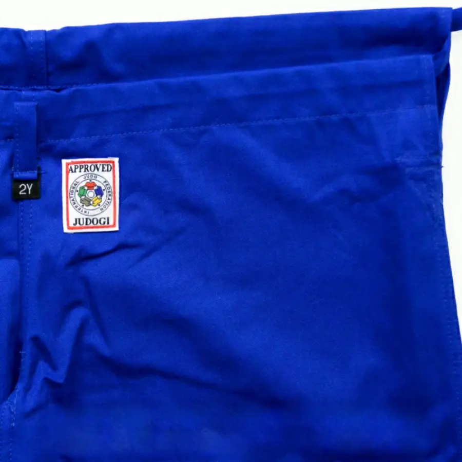 Mizuno Кимоно Mizuno CN IJF — APPROVED, синее — фото 6