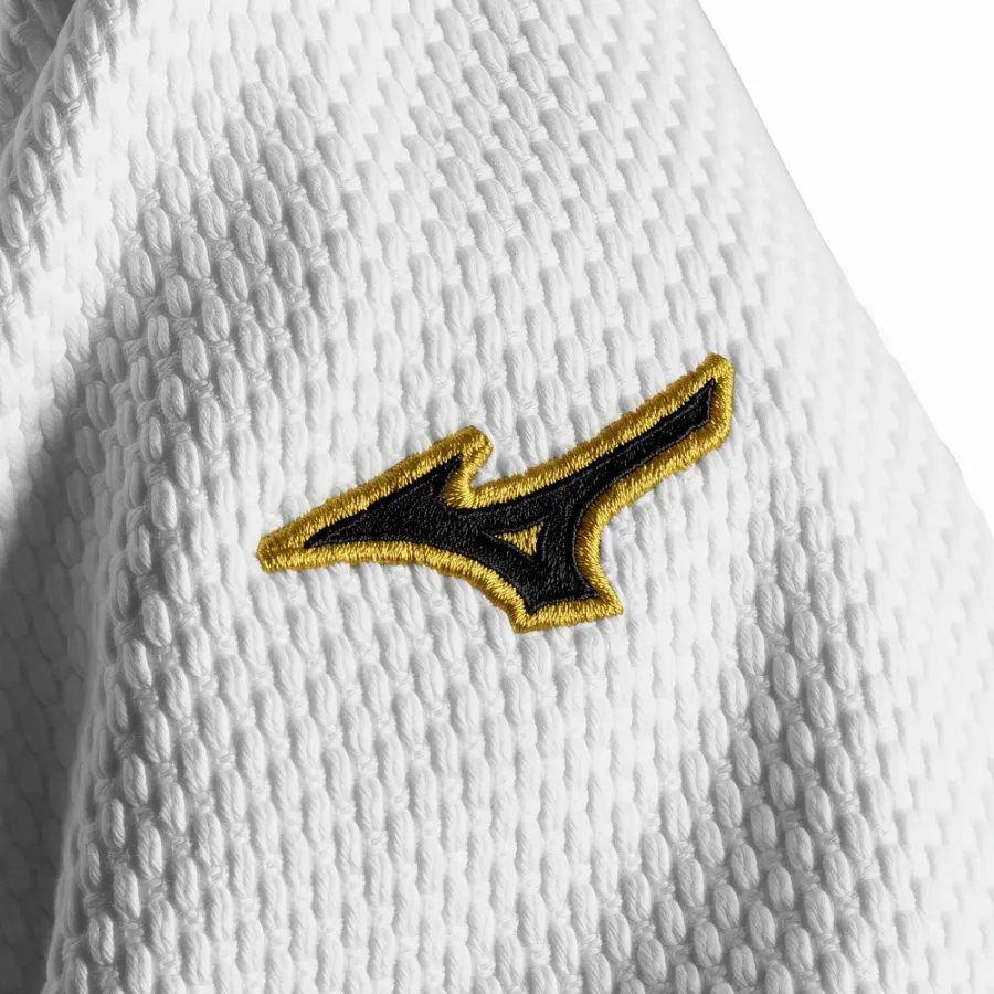 Mizuno Кимоно Mizuno Yusho 2nd model Japan IJF — APPROVED, белое — фото 3