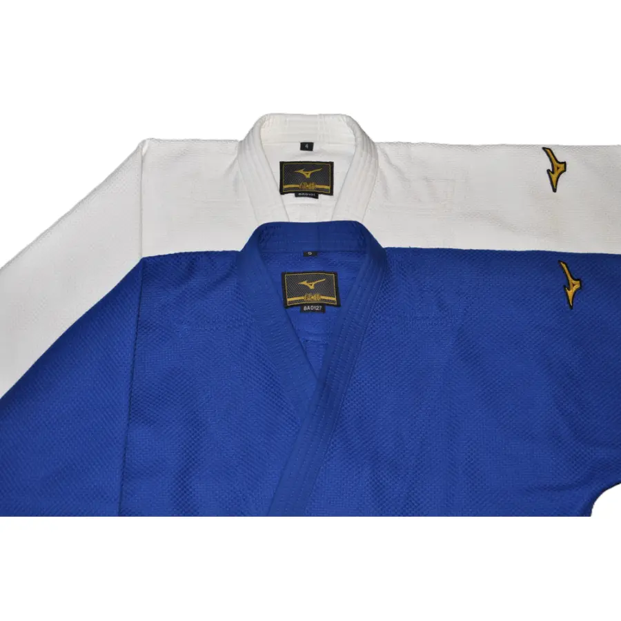Mizuno Кимоно Mizuno Yusho Japan IJF — APPROVED, синее — фото 5