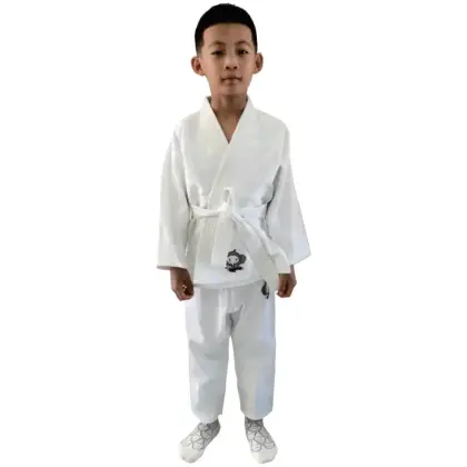 TAiSHAN Кимоно TAiSHAN детское, белое