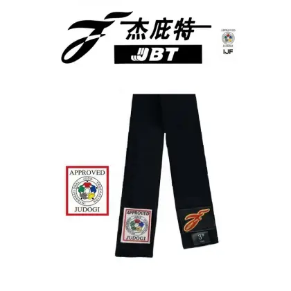 JURIDCL Пояс для дзюдо JURIDCL, чёрный IJF