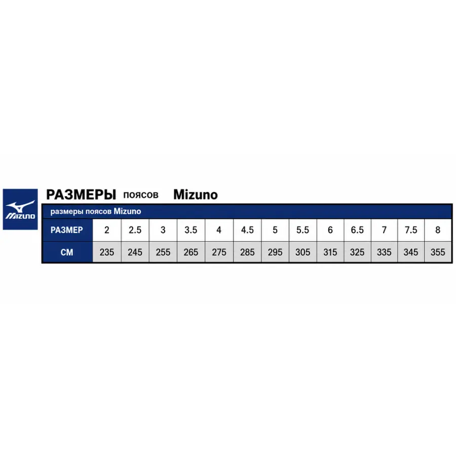 Mizuno Пояс для дзюдо Mizuno Japan IJF, чёрный — фото 3
